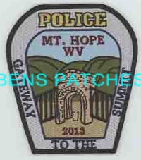 WEST VIRGINIA,MOUNT MT HOPE POLICE 2